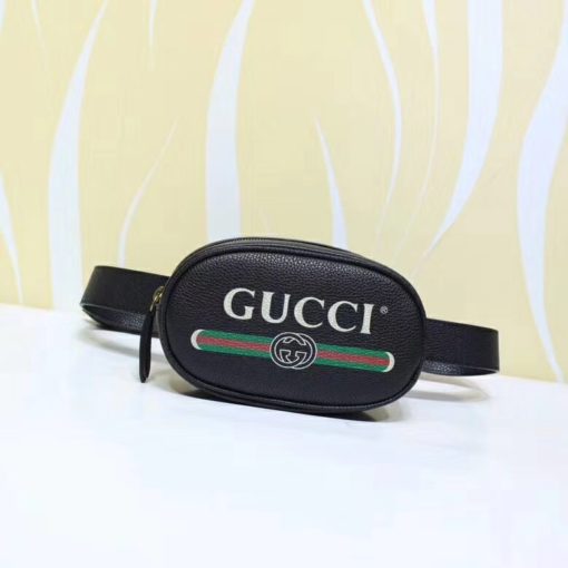 GUCCI 'Marmont' Belt Bag. Original Quality Bag including gift box, care book, dust bag, authenticity card. Part of the GG Marmont line, the belt bag was presented for the first time by Alessandro Michele in the Pre-Fall 2017 collection. It has a sportswear-inspired rounded shape with a leather belt which is designed so the bag can be worn high on the waist. It features the recognizable Double G detail-an archival play on the Running G. | CRIS&COCO Authentic Quality bags and Accessories