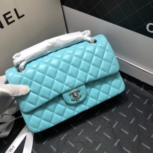 CHANEL Medium Classic Flap Bag. Original Quality Bag. CHANEL Sales Box and Dust Bag. Booklet, Authenticity Card, Payment Slip. Whether you’re a young celeb looking to carry a flashy mini bag in front of the paparazzi or a corporate maven looking for a roomy day bag that announces that you’ve arrived. Many sizes, colors and variations on the Classic Flap mean that there’s likely a version that will suit your purposes. The bags tend to hold their value well for years. | CRIS&COCO | High quality designer bags and authentic luxury