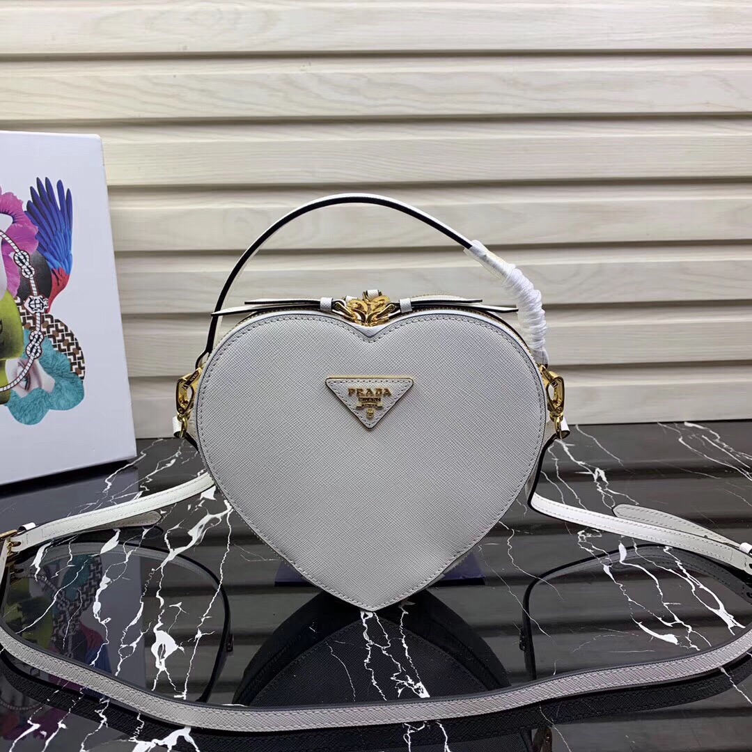 PRADA Odette Heart Bag CRIS&COCO Fashion Accessories
