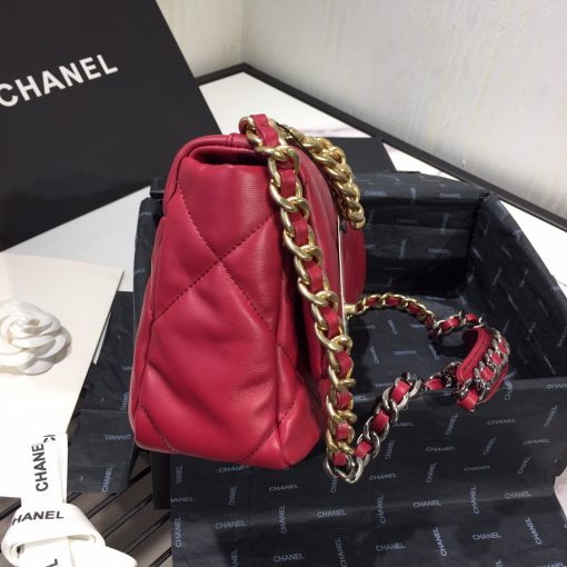 CHANEL '19' Flap Bag. High-end quality bag including gift box, literature, dust bag, authenticity card. Chanel's newest bag was designed along with Virginie Viard, and it made its debut on the runway of Paris Fashion Week earlier this year. The bag, called the Chanel 19 Bag, is aptly named after its birth year, and it is said to be inspired by the classic 2.55 bag. | CRIS&COCO Authentic Quality Designer Bags and Luxury Accessories