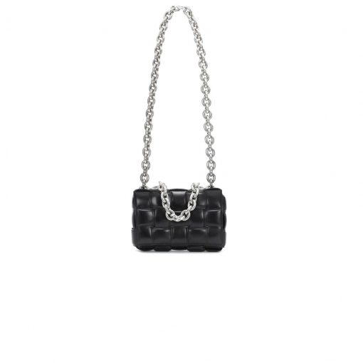 BOTTEGA VENETA The Chain Cassette Shoulder Bag. Original Quality Bag, including gift box, literature, dust bag, authenticity card. Want a shoulder bag that makes a style statement and holds all your essentials? Call off the search, Bottega Veneta's Cassette will be your new best friend. Two birds, one stone. | CRIS AND COCO Designer Bags and Accessories