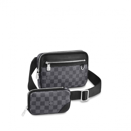 LOUIS VUITTON Scott Messenger, The removable zipped pouch