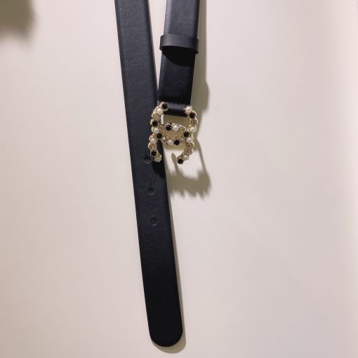 CHANEL Pearl CC Logo Belt