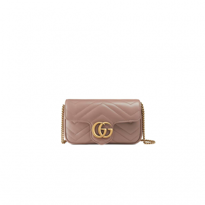 GUCCI GG Marmont Matelassé Super Mini Bag