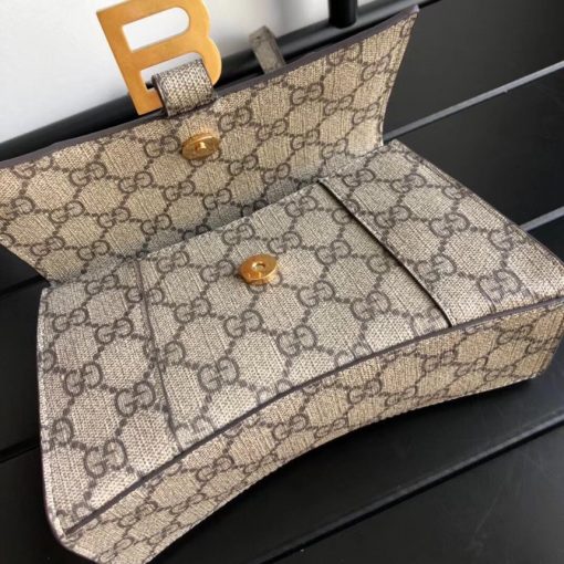 GUCCI X BALENCIAGA GG Hourglass Bag