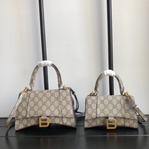 GUCCI X BALENCIAGA GG Hourglass Bag