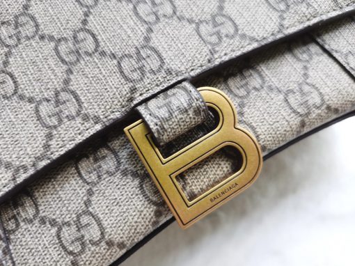 GUCCI X BALENCIAGA GG Hourglass Bag