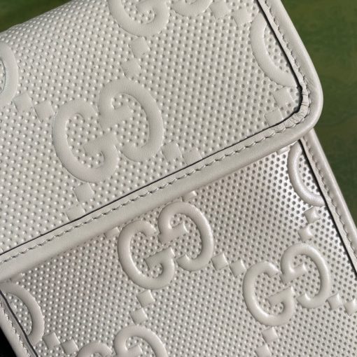 GUCCI GG Embossed Mini Bag.