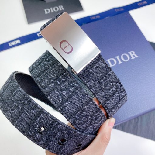 DIOR 35 Oblique Kasuri Belt.