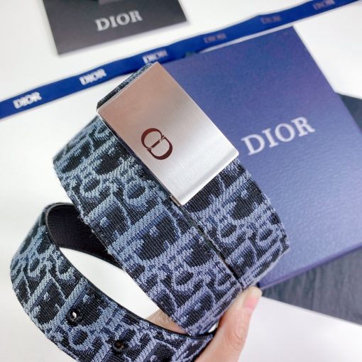 DIOR 35 Oblique Kasuri Belt.