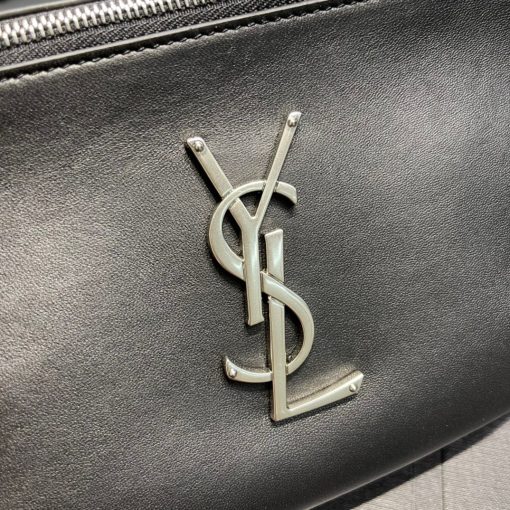 SAINT LAURENT Classic Monogram Belt Bag.