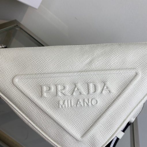 PRADA Saffiano Triangle Bag.