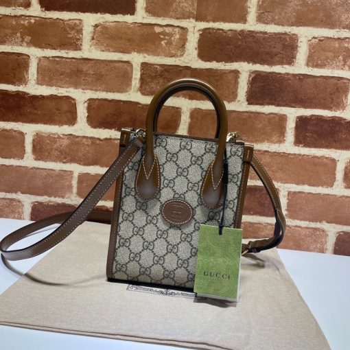 GUCCI Mini Tote Bag with Interlocking G.