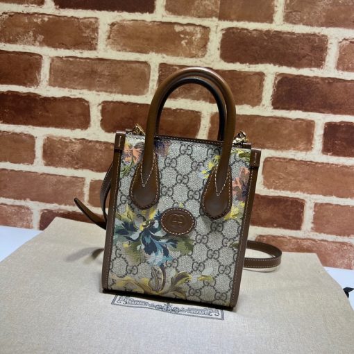 GUCCI Mini Tote Bag with Interlocking G.