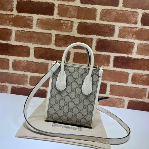 GUCCI Mini Tote Bag with Interlocking G.