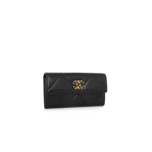 CHANEL 19 Long Flap Wallet.