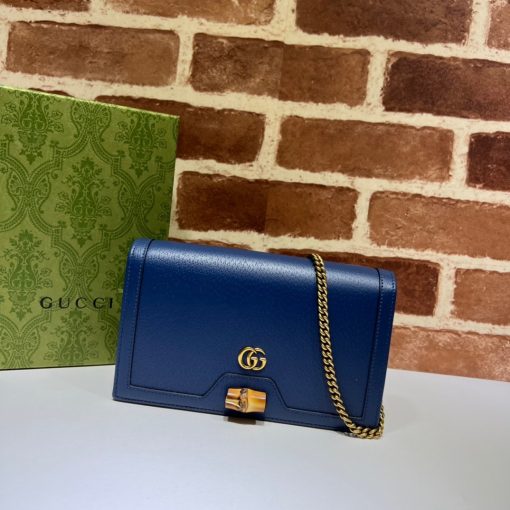 GUCCI Diana Mini Bag With Bamboo.