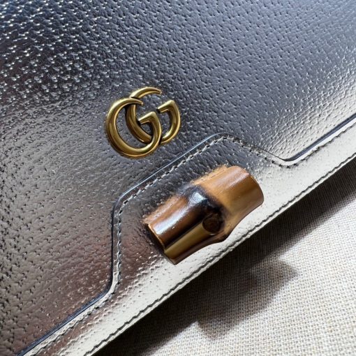 GUCCI Diana Mini Bag With Bamboo.