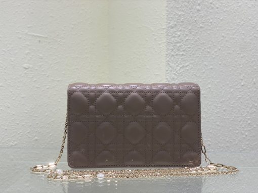 DIOR Lady Dior Chain Pouch.