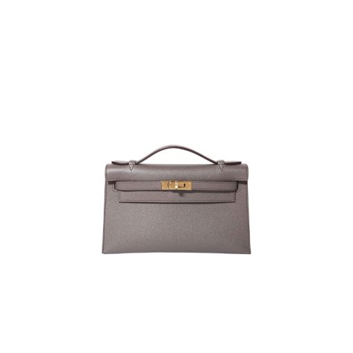 HERMÈS Mini Kelly Pochette In Epsom Leather.