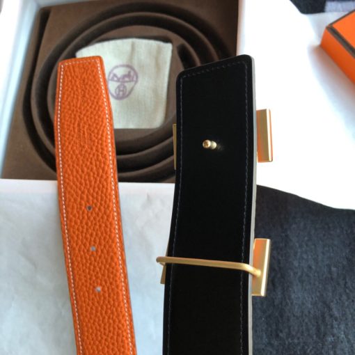 HERMÈS 'Constance' Belt. Constance belt buckle & leather strap.  Original Quality Belt including gift box, care book, dust bag, authenticity card.