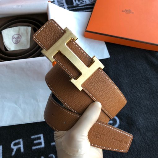 HERMÈS 'Constance' Belt. Constance belt buckle & leather strap.  Original Quality Belt including gift box, care book, dust bag, authenticity card.