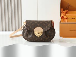 Sunset Handbag. Authentic quality luxury bag crafted in genuine leather comes with authenticity card, dust bag and gift bag. Timeless Elegance, Effortless Versatility. Lovers of the iconic Sunset handbag will be enchanted by this new edition in timeless Monogram coated canvas. Its vintage-inspired silhouette is elegantly accented with smooth leather and refined gold-toned hardware, including a signature tuck lock. Designed for versatility, it can be worn cross-body with the additional leather strap, styled over the shoulder, or carried gracefully by hand. Spacious enough to hold daily essentials, including a long wallet, this piece seamlessly blends classic charm with modern practicality. | PURSE POP UP LIVE Sunset Handbag. Authentic quality luxury bag crafted in genuine leather comes with authenticity card, dust bag and gift bag. Timeless Elegance, Effortless Versatility. Lovers of the iconic Sunset handbag will be enchanted by this new edition in timeless Monogram coated canvas. Its vintage-inspired silhouette is elegantly accented with smooth leather and refined gold-toned hardware, including a signature tuck lock. Designed for versatility, it can be worn cross-body with the additional leather strap, styled over the shoulder, or carried gracefully by hand. Spacious enough to hold daily essentials, including a long wallet, this piece seamlessly blends classic charm with modern practicality.