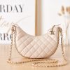 CHANEL Small Hobo Bag. Original Quality Bag including gift box, care book, dust bag, authenticity card. This Small Hobo Bag of the Cruise 2022/23 collection is one of the useful yet beautiful bags ever created. This one is crafted in lambskin leather with shiny light gold-tone hardware. Comes with a long chain for shoulder carry.