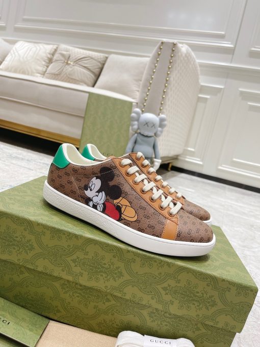 GUCCI Sneaker. Original Quality Sneaker including gift box, care book, dust bag, authenticity card. The classic low-top sneaker in leather with Web detail. These are so great that they would soon become a part of your every day wardrobe.