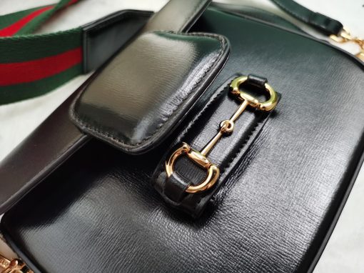 GUCCI Horsebit 1955 Mini Two Strap Bag