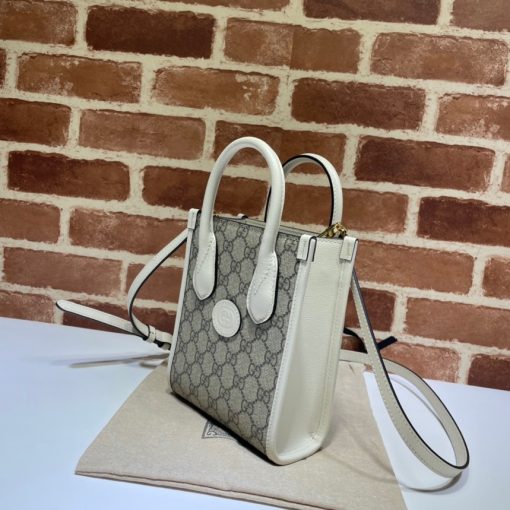 GUCCI Mini Tote Bag with Interlocking G.