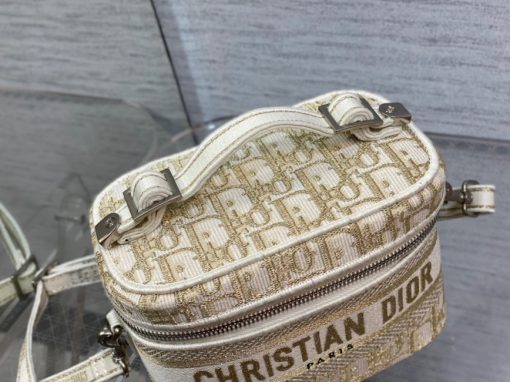 DIOR Small DiorTravel Vanity Case With Shoulder Strap.