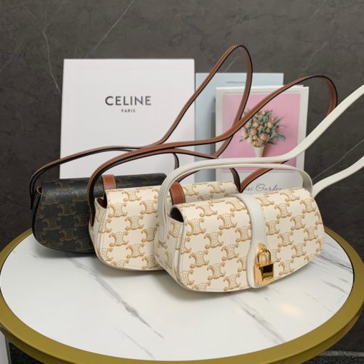 CELINE Clutch On Strap.