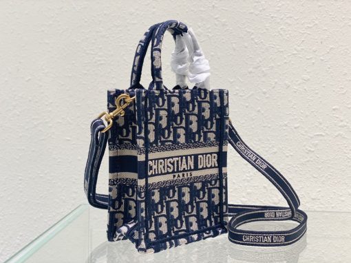 DIOR Mini Book Tote Phone Bag.