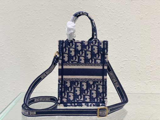 DIOR Mini Book Tote Phone Bag.