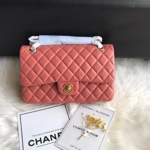 CHANEL Medium Classic Flap Bag. Original Quality Bag. CHANEL Sales Box and Dust Bag. Booklet, Authenticity Card, Payment Slip. Whether you’re a young celeb looking to carry a flashy mini bag in front of the paparazzi or a corporate maven looking for a roomy day bag that announces that you’ve arrived. Many sizes, colors and variations on the Classic Flap mean that there’s likely a version that will suit your purposes. The bags tend to hold their value well for years.