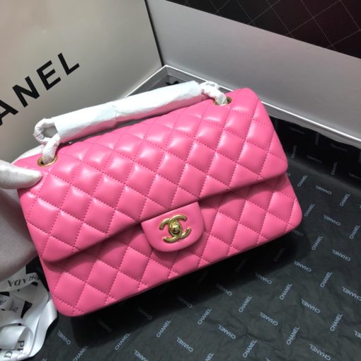 CHANEL Medium Classic Flap Bag. Original Quality Bag. CHANEL Sales Box and Dust Bag. Booklet, Authenticity Card, Payment Slip. Whether you’re a young celeb looking to carry a flashy mini bag in front of the paparazzi or a corporate maven looking for a roomy day bag that announces that you’ve arrived. Many sizes, colors and variations on the Classic Flap mean that there’s likely a version that will suit your purposes. The bags tend to hold their value well for years.