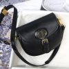 DIOR Small Bobby Bag. Original Quality Bag, including gift box, literature, dust bag, authenticity card. Maria Grazia Chiuri introduced a new silhouette to the French fashion house’s repertoire of It bags: the Dior Bobby which pays homage to the lovely pooch of the master himself. The Dior Bobby is a rounded flap that is similar to the D-fence bag with the classic CD logo. Got to admit, Bobby offers the best size for a bag that’s meant to be functional, easy to strut around in while looking like a million bucks. The Dior Bobby is a sassy shoulder bag that’s well suited for today’s call for practicality. Its feminine curve and the ‘30 Montaigne’ address on the back, renders a subtle echo of the eponymous symbolic bag.