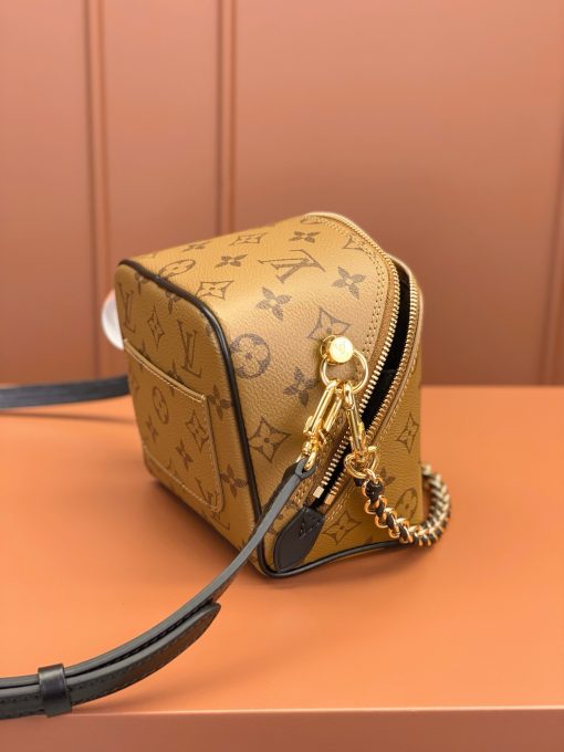 Louis Vuitton Just In Case vanity in Monogram Reverse canvas from the Spring-Summer 2024 Collection.