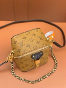 Louis Vuitton Just In Case vanity in Monogram Reverse canvas from the Spring-Summer 2024 Collection.