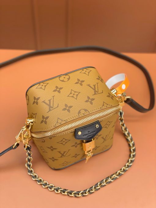 Louis Vuitton Just In Case vanity in Monogram Reverse canvas from the Spring-Summer 2024 Collection.