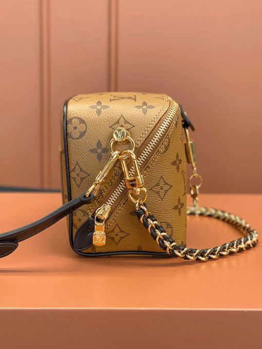 Louis Vuitton Just In Case vanity in Monogram Reverse canvas from the Spring-Summer 2024 Collection.