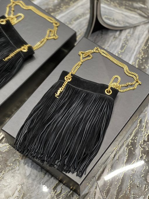 SAINT LAURENT Grace Small Chain Bag.