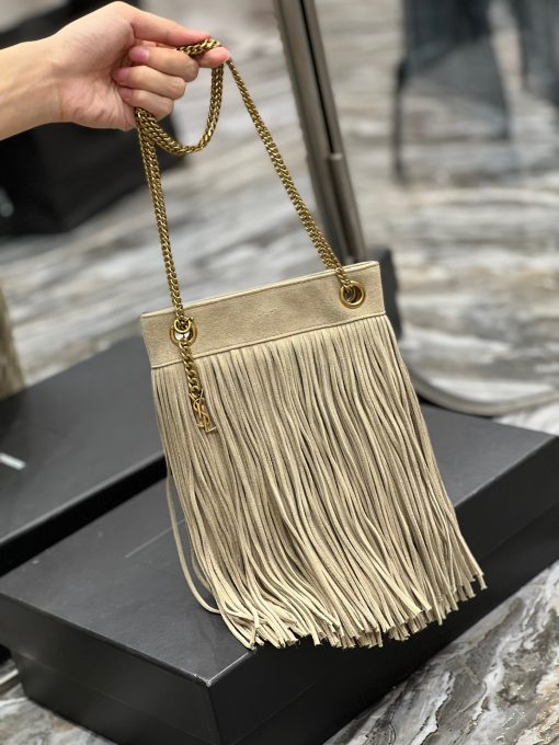 SAINT LAURENT Grace Small Chain Bag.