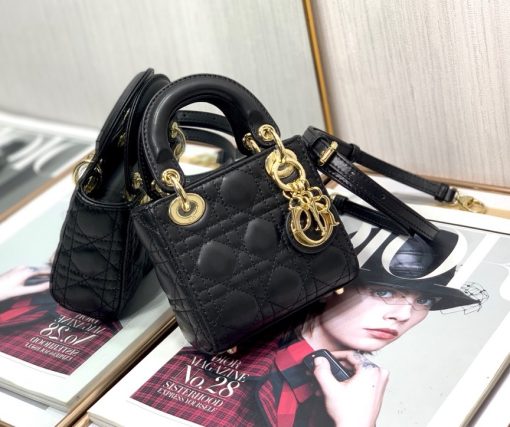 DIOR Micro Mini ‘Lady DIOR’ Bag.