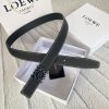 LOEWE Anagram Belt. Original Quality Belt including gift box, care book, dust bag, authenticity card. This belt is crafted in smooth calfskin with a LOEWE Anagram buckle. The label’s now-iconic Anagram – rendered in gleaming golden/silver/black tone metal – takes no lesser pride of place, though. Originally designed in 1970 in homage to the label’s founder and refreshed when Jw Anderson took over the reins, it’s an icon that points to the past and future at once. 