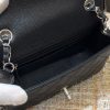 CHANEL Classic New Mini 20 cm Flap Bag. Original Quality Bag including gift box, care book, dust bag, authenticity card. This chic petite shoulder bag is crafted of luxurious shimmery lambskin leather. The crossbody bag features a long chain-link leather threaded shoulder strap and front flap with a CC turn lock. The flap opens to an interior of matching leather with zipper and patch pockets. Enjoy this fabulous bag for everyday essentials or special events with this timeless classic.