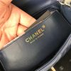 CHANEL Classic New Mini 20 cm Flap Bag. Original Quality Bag including gift box, care book, dust bag, authenticity card. This chic petite shoulder bag is crafted of luxurious shimmery lambskin leather. The crossbody bag features a long chain-link leather threaded shoulder strap and front flap with a CC turn lock. The flap opens to an interior of matching leather with zipper and patch pockets. Enjoy this fabulous bag for everyday essentials or special events with this timeless classic.