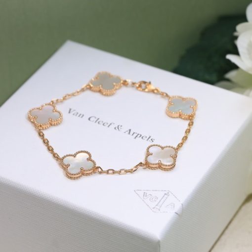 VAN CLEEF & ARPELS Vintage Alhambra Bracelet.