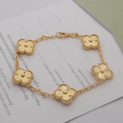 VAN CLEEF & ARPELS Vintage Alhambra Bracelet.